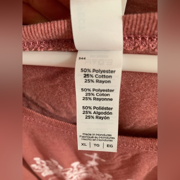 Crown logo scoop neck, Iron Sharpens Iron long sleeve tunic, scooped long hem - Picture 5 of 7